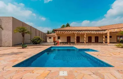 Casa com 4 dormitórios à venda, 688 m² por r$ 3.400.000,00 - granja viana - cotia/sp