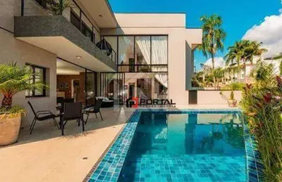 Casa com 4 dormitórios à venda, 480 m² por r$ 4.800.000,00 - granja viana - cotia/sp