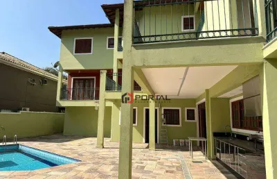 Casa com 4 dormitórios, 475 m² - venda por r$ 2.950.000,00 ou aluguel por r$ 16.300,00/mês - granja viana - cotia/sp