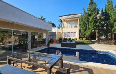 Casa com 4 dormitórios à venda, 600 m² por r$ 4.900.000,00 - granja viana - cotia/sp