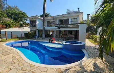 Casa com 5 dormitórios à venda, 503 m² por r$ 4.300.000,00 - granja viana - cotia/sp