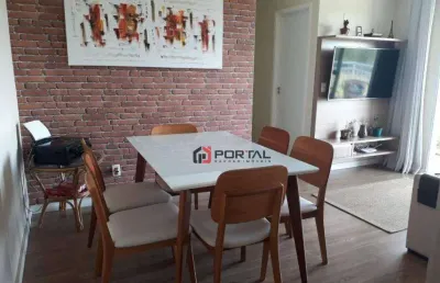 Apartamento com 2 dormitórios à venda, 59 m² por r$ 360.000 - granja viana - cotia/sp