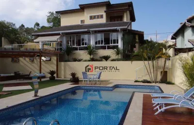 Casa com 4 dormitórios à venda, 525 m² por r$ 3.500.000,00 - vargem grande paulista - vargem grande paulista/sp