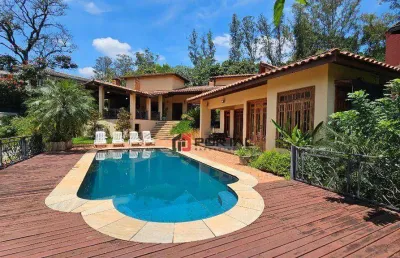 Casa com 4 dormitórios à venda, 430 m² por r$ 2.900.000,00 - granja viana - cotia/sp