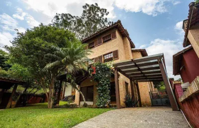 Casa com 4 dormitórios à venda, 350 m² por r$ 2.500.000,00 - granja viana - carapicuíba/sp
