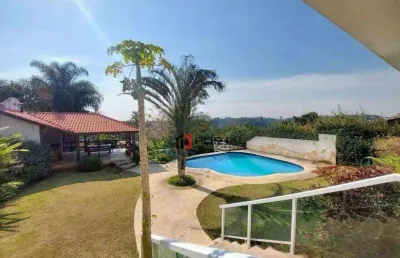 Casa com 5 quartos, 530 m² - venda por r$ 2.980.000 ou aluguel por r$ 14.480/mês - granja viana - cotia/sp
