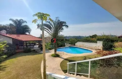 Casa em condomínio fechado com 5 quartos para alugar na avenida josé giorgi, 610, granja viana ii, cotia por r$ 12.500