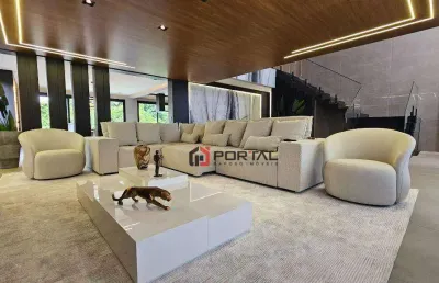 Casa com 3 dormitórios à venda, 596 m² por r$ 6.500.000,00 - granja viana - cotia/sp