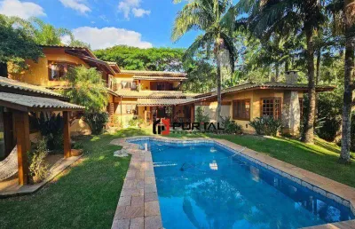 Casa com 4 quartos à venda, 470 m² por r$ 4.500.000 - granja viana - cotia/sp