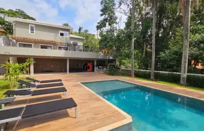 Casa em condomínio fechado com 4 quartos para alugar na avenida josé giorgi, 1750, granja viana ii, cotia por r$ 26.370