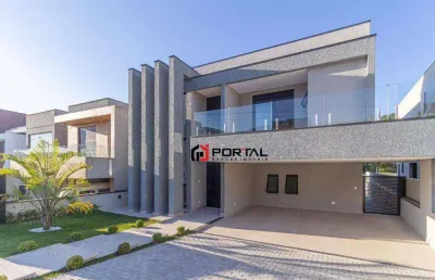 Casa com 4 dormitórios à venda, 378 m² por r$ 3.400.000,00 - granja viana - cotia/sp