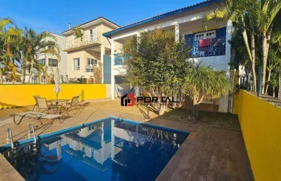 Casa com 4 dormitórios para alugar, 272 m² por r$ 10.546,00/mês - granja viana - cotia/sp
