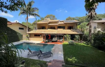 Casa com 4 dormitórios à venda, 443 m² por r$ 2.100.000,00 - granja viana - jandira/sp