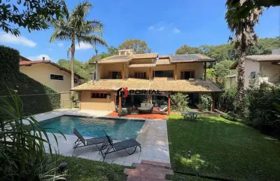 Casa em condomínio fechado com 4 quartos à venda na estrada municipal fernando nobre, jardim do golf i, jandira por r$ 2.100.000