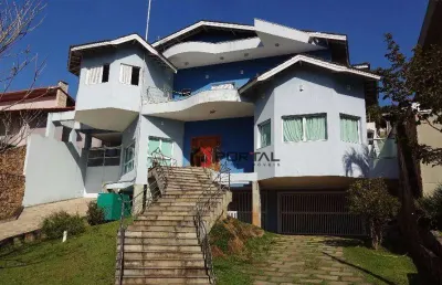 Casa com 5 dormitórios à venda, 655 m² por r$ 3.200.000,00 - granja viana - embu das artes/sp