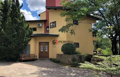 Casa com 4 dormitórios à venda, 505 m² por r$ 2.500.000,00 - granja viana - cotia/sp
