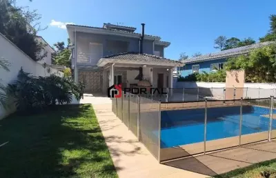 Casa em condomínio fechado com 4 quartos à venda na estrada do capuava, paisagem renoir, cotia por r$ 3.350.000
