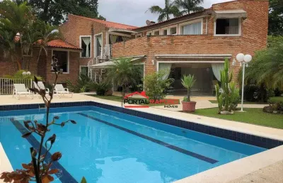 Casa com 4 dormitórios à venda, 800 m² por r$ 2.950.000,00 - granja viana - carapicuíba/sp