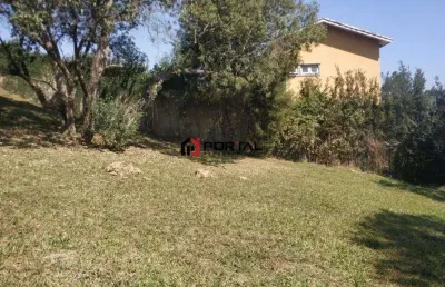 Terreno em condomínio fechado à venda na estrada fernando nobre, parque rincão, cotia por r$ 750.000