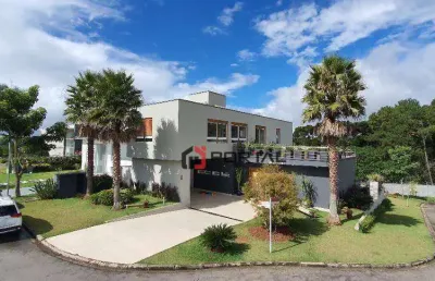 Casa com 4 dormitórios à venda, 435 m² por r$ 4.000.000,00 - granja viana - cotia/sp