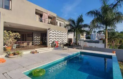Casa com 5 dormitórios à venda, 450 m² por r$ 3.000.000,00 - granja viana - cotia/sp
