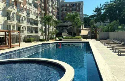 Apartamento com 1 dormitório à venda, 37 m² por r$ 320.000,00 - granja viana - cotia/sp