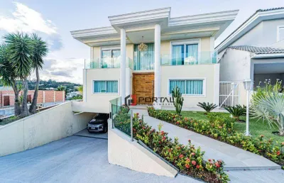 Casa com 4 dormitórios à venda, 734 m² por r$ 5.500.000,00 - granja viana - jandira/sp