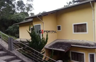 Casa em condomínio fechado com 4 quartos à venda na bunjiro nakao, caucaia do alto, vargem grande paulista por r$ 1.300.000