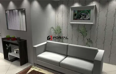 Apartamento com 2 quartos à venda na angola, 218, outeiro de passárgada, cotia por r$ 260.000