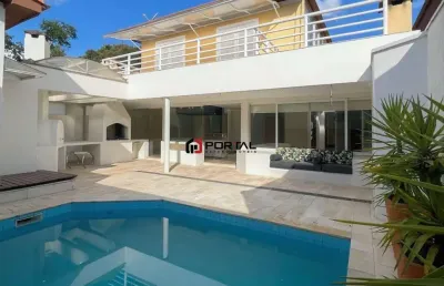 Casa em condomínio fechado com 4 quartos à venda na rua diogo álvares, 1756, são paulo ii, cotia por r$ 1.390.000