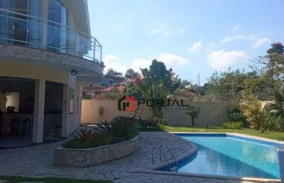 Casa com 3 dormitórios à venda, 750 m² por r$ 3.200.000,00 - granja viana - cotia/sp