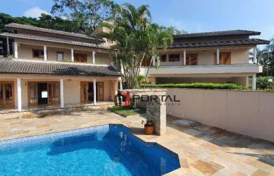 Casa, 670 m² - venda por r$ 3.600.000,00 ou aluguel por r$ 20.000,00/mês - granja viana - cotia/sp