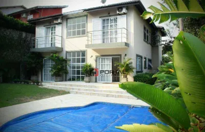 Casa com 4 dormitórios à venda, 239 m² por r$ 1.800.000,00 - granja viana - carapicuíba/sp