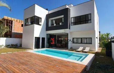 Casa com 5 dormitórios à venda, 439 m² por r$ 4.300.000,00 - granja viana - cotia/sp