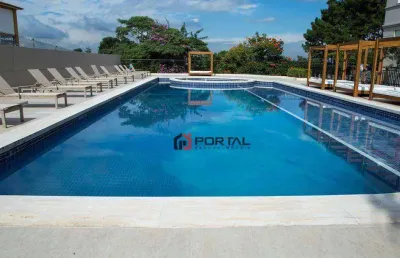Apartamento com 1 dormitório à venda, 51 m² por r$ 530.000,00 - granja viana - cotia/sp
