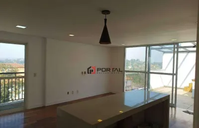 Apartamento com 1 dormitório à venda, 75 m² por r$ 760.000,00 - granja viana - cotia/sp