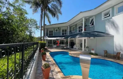 Casa com 4 dormitórios à venda, 421 m² por r$ 3.300.000,00 - granja viana - cotia/sp