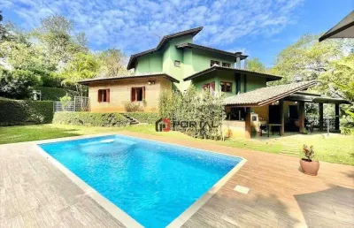 Casa com 4 dormitórios à venda, 444 m² por r$ 1.590.000,00 - granja viana - carapicuíba/sp