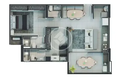 Apartamento com 2 quartos à venda na B. Great Nova Suíça, 1, Setor Nova Suiça, Goiânia