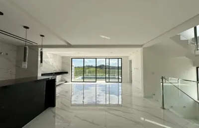 Casa nova de alto padrão 4 quartos no condomínio estrela alta