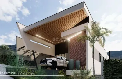 Belíssima casa com 3 suítes em condomínio fechado próximo a represa do são pedro