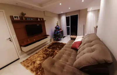 Lindo apartamento no condomínio forever residence resort com 77 m²