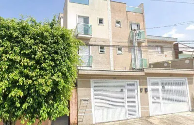 Cobertura com 2 dormitórios à venda, 73 m² por r$ 330.000,00 - santo andré - santo andré/sp