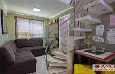 Apartamento duplex com 2 dormitórios à venda, 112 m² por r$ 350.000,00 - cidade líder - são paulo/sp