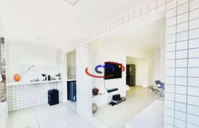 Apartamento com 2 suítes à venda, 78 m²  - ocian - praia grande/sp