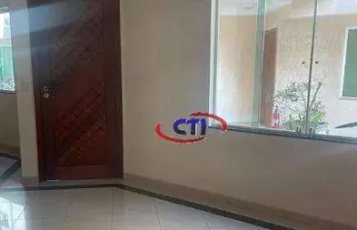 Casa em condomínio fechado com 3 dormitórios à venda, 188 m² por r$ 720.000 - vila scarpelli - santo andré/sp