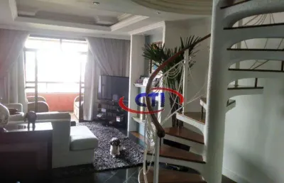 Cobertura com 4 dormitórios à venda, 310 m² por r$ 1.500.000,00 - nova petrópolis - são bernardo do campo/sp