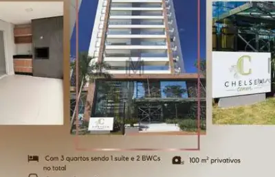 Apartamento á venda edifício chelsea tower londrina