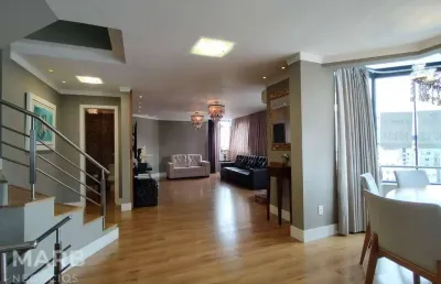 Cobertura com 3 dormitórios à venda, 209 m² por r$ 2.370.000,00 - centro - florianópolis/sc