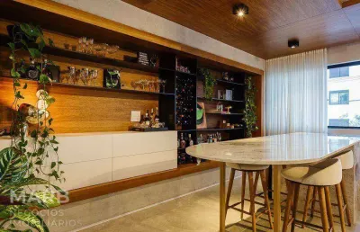 Apartamento com 4 dormitórios à venda, 207 m² por r$ 3.300.000,00 - centro - florianópolis/sc